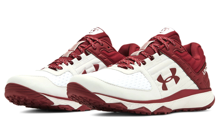 Lookbook 安德玛 Yard Trainer 白/红色跑鞋 3021935-102