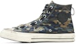 Lookbook UNDERCOVER x Converse Chuck 70 Hi 'Camo' Lelaki Perempuan Kasual. 164833C