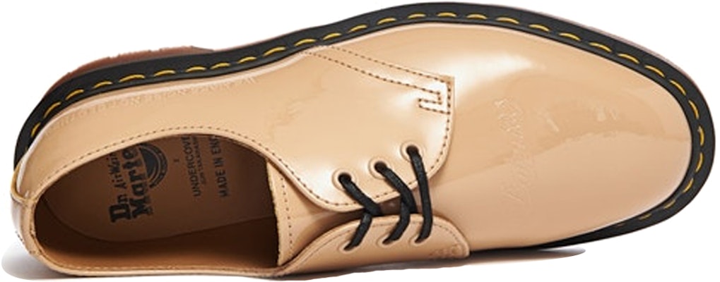 UNDERCOVER x Dr. Martens 1461 'Patent Beige' Sepatu Kulit Asli 25581250 Lookbook UNDERCOVER x Dr. Martens 1461 'Patent Beige' Sepatu Kulit Asli 25581250