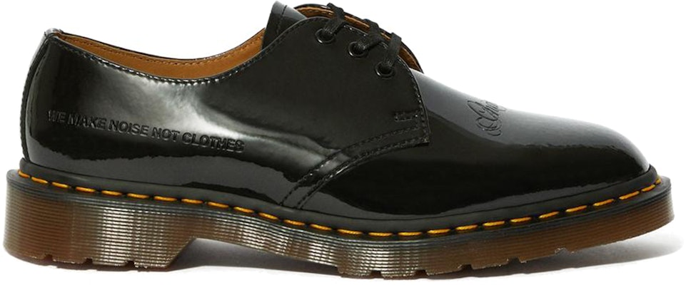 UNDERCOVER x Dr. Martens 1461 Kulit Mengkilap 'Hitam' 25580001 Order UNDERCOVER x Dr. Martens 1461 Kulit Mengkilap 'Hitam' 25580001