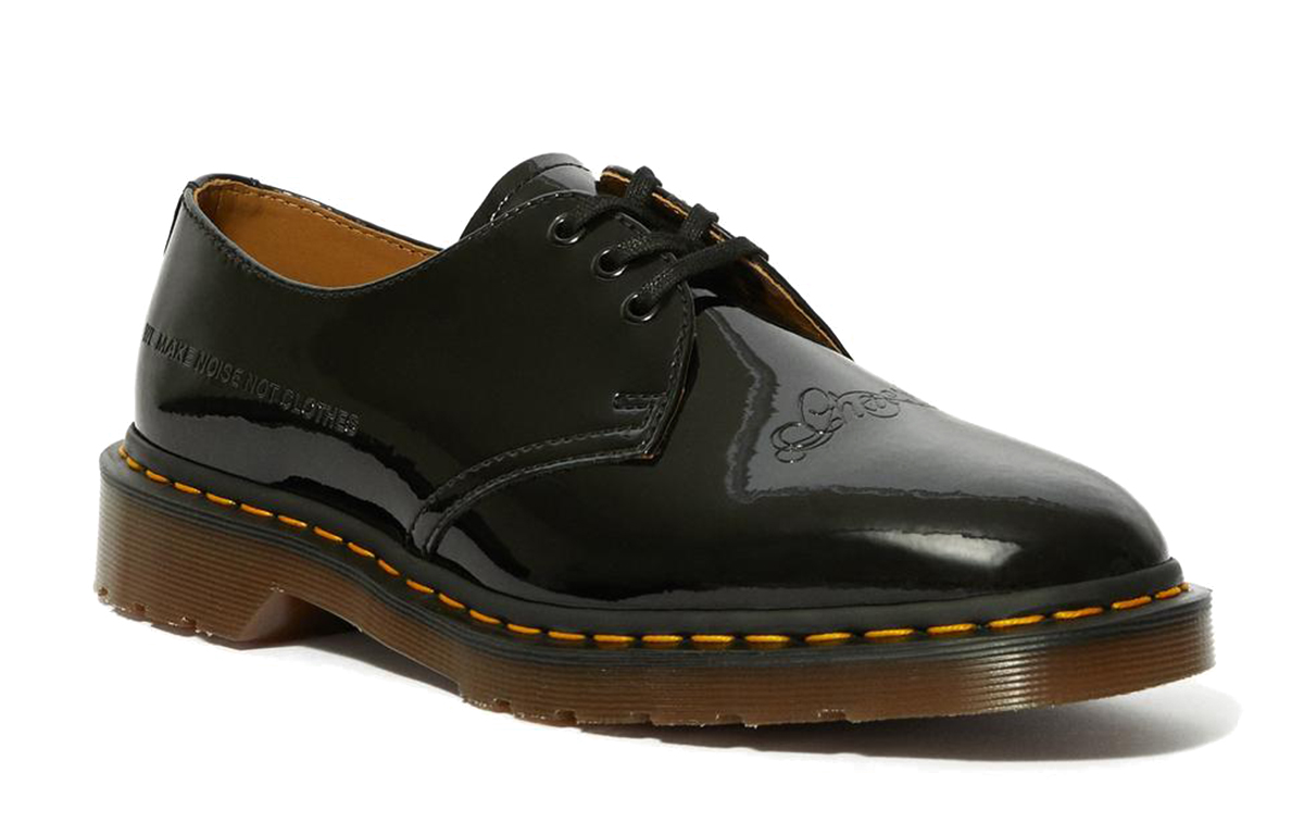 Lookbook UNDERCOVER x Dr. Martens 1461 Kulit Mengkilap 'Hitam' 25580001