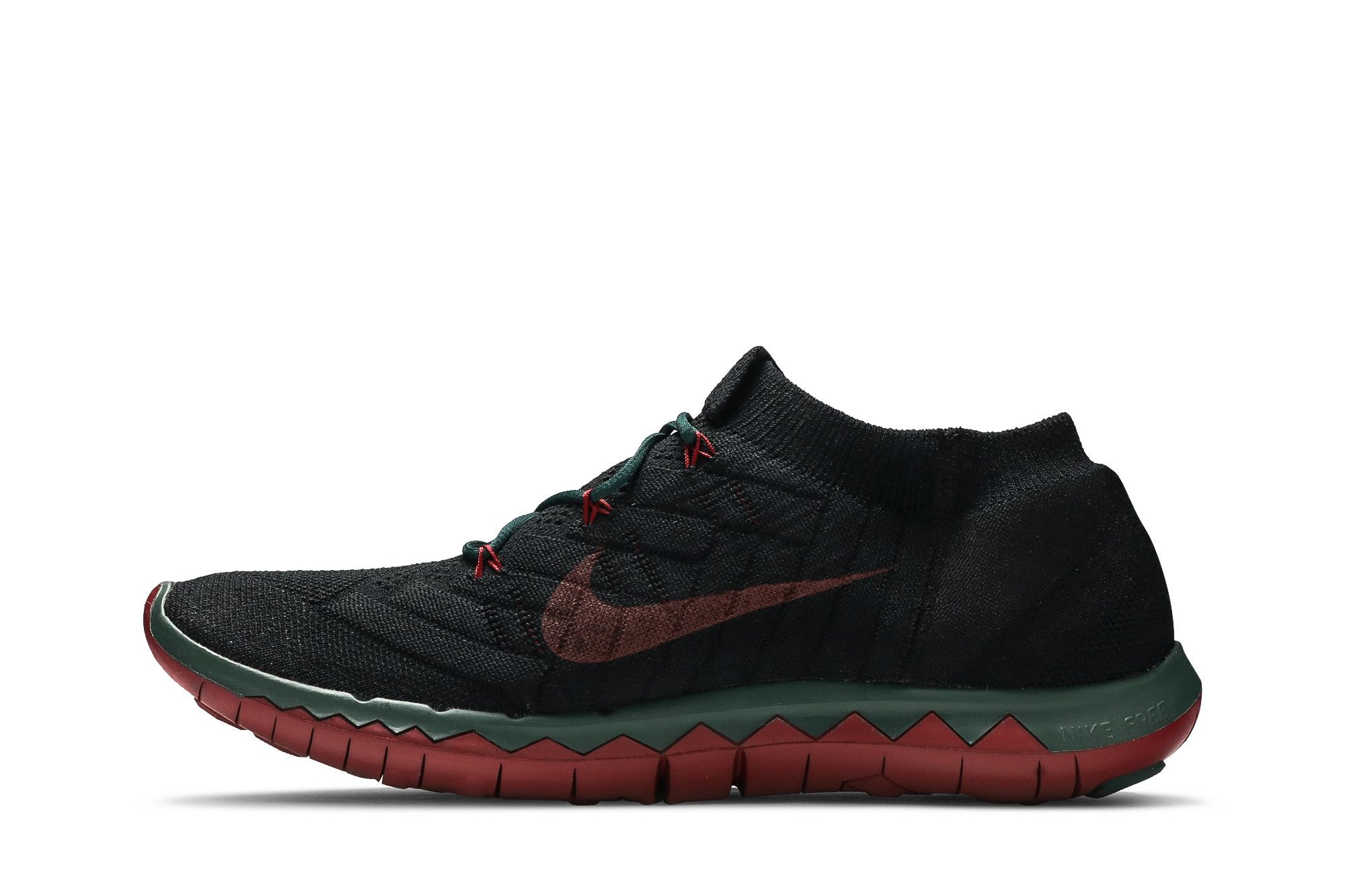 Lookbook UNDERCOVER x Gyakusou x Nike Free 3.0 Flyknit ''Noir Rouge Vert'' 810821-006