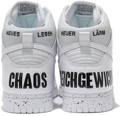 UNDERCOVER x Nike Dunk High 'Chaos White' - Putih Kacau DQ4121-100 Shop UNDERCOVER x Nike Dunk High 'Chaos White' - Putih Kacau DQ4121-100