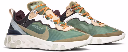 Cheap UNDERCOVER x Nike React Element 87 'Green Mist' BQ2718-300