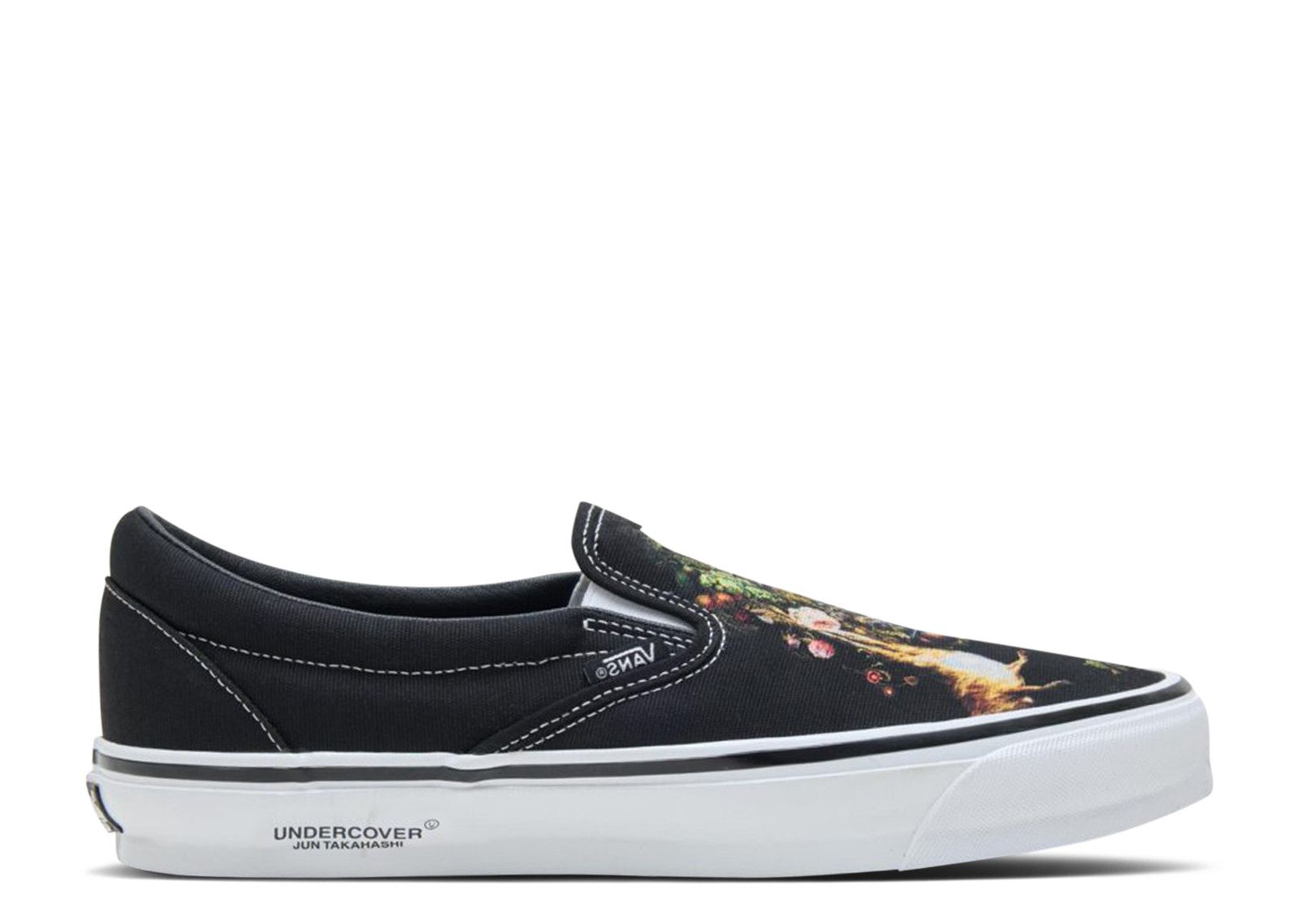 UNDERCOVER x On x Vans Classic Slip-On 'Black White' VN000Z0ZBLK1