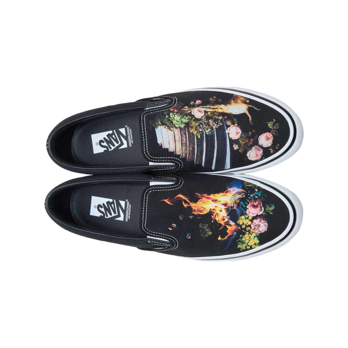 Lookbook UNDERCOVER x On x Vans Classic Slip-On 'Black White' VN000Z0ZBLK1