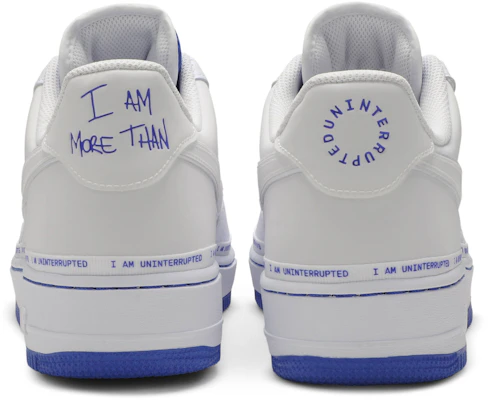 Uninterrupted x Nike Air Force 1 Low QS 'More Than' CQ0494-100 不間斷聯名款 Details for Uninterrupted x Nike Air Force 1 Low QS 'More Than' CQ0494-100 不間斷聯名款