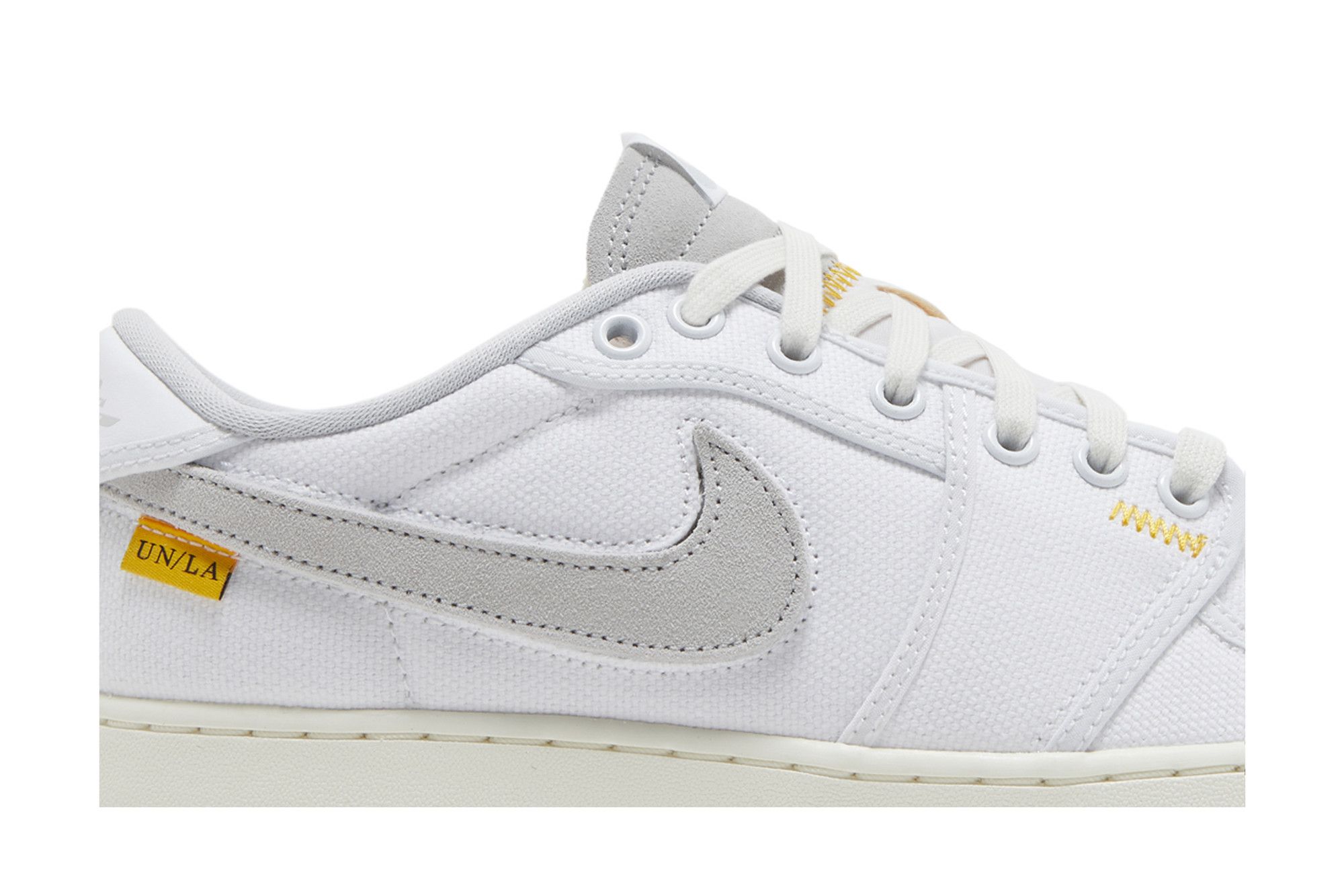 Lookbook Union LA x Air Jordan 1 KO Low 'Putih Abu-Abu Netral' DO8912-101