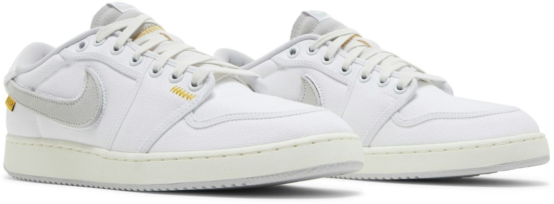 Union LA x Air Jordan 1 KO Low 'Putih Abu-Abu Netral' DO8912-101 1