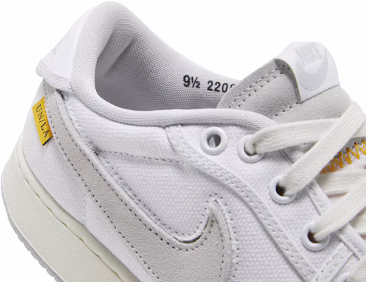 Union LA x Air Jordan 1 KO Low 'Putih Abu-Abu Netral' DO8912-101 2