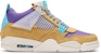 Union LA x Air Jordan 4 Retro 'Desert Moss' dalam Bahasa Melayu. DJ5718-300