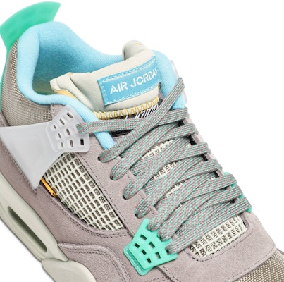Union LA x Air Jordan 4 Retro 'Taupe Haze' - Kasut Ikonik Gaya Klasik Tahap Baru. DJ5718-242 1