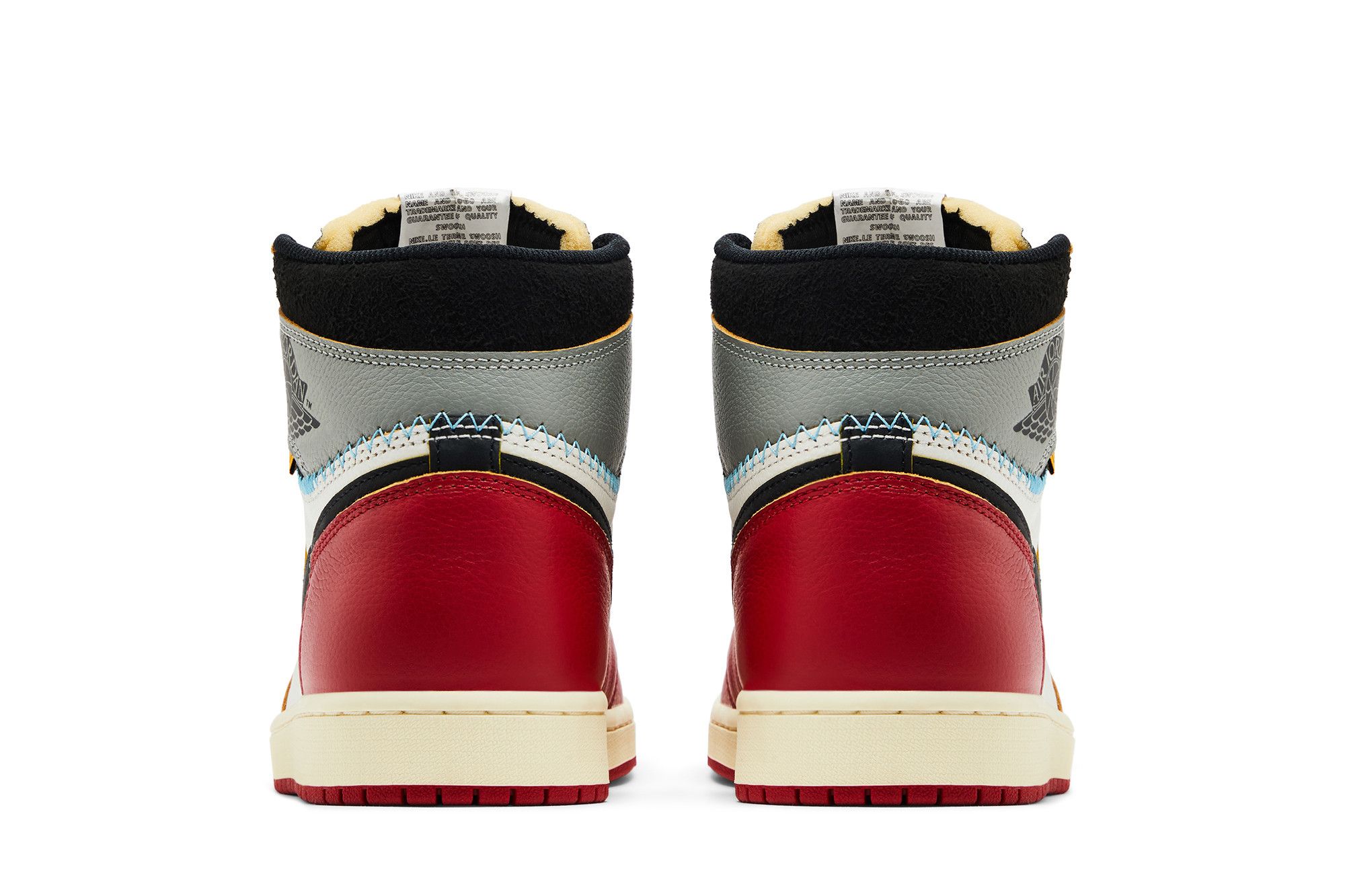 Sizing Union LA x Air Jordan Air 1 Retro High OG SP 'Chicago Shadow' HV8563-600