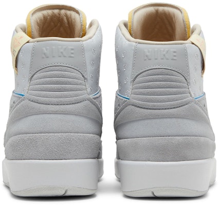 Union LA x Air Jordan Air 2 Retro SP 'Grey Fog' DN3802-001 Details for Union LA x Air Jordan Air 2 Retro SP 'Grey Fog' DN3802-001