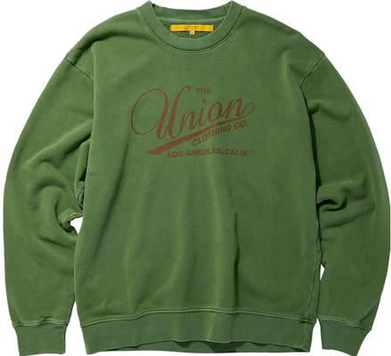 Sweatshirt Leher Bulat Hijau Union Letter Print KCL-158-00002-340 Buy Sweatshirt Leher Bulat Hijau Union Letter Print KCL-158-00002-340