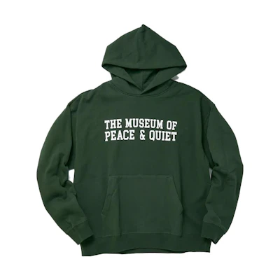 Union Logo Pullover Hoodie Green Long Sleeve MOPQ-FW23-15