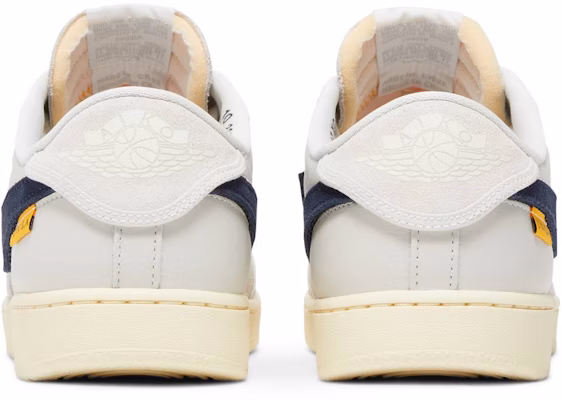 Union x Air Jordan AJKO 1 Low 'Sail Muslin' Pria Wanita Sneakers DZ4864-100 Details for Union x Air Jordan AJKO 1 Low 'Sail Muslin' Pria Wanita Sneakers DZ4864-100