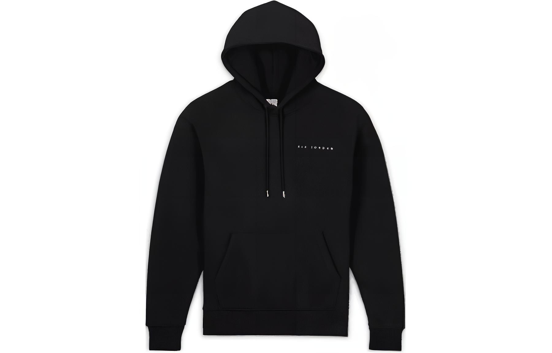 Union Air Jordan Collab 23SS Fleece Hoodie Black-Unisex US Edition DV7334-010