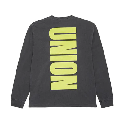 Union INNERSECT SS24 RE Shanghai Exclusive Graphic Crewneck Long Sleeve - Dark Grey Union-LS-BK