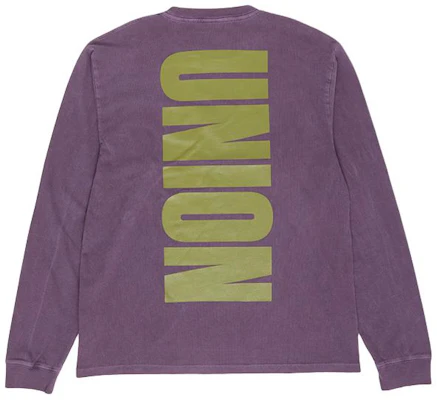 Union x INNERSECT SS24 Shanghai Eksklusif Crewneck Logo Ungu Lengan Panjang Unisex UNION-LS-PU Buy Union x INNERSECT SS24 Shanghai Eksklusif Crewneck Logo Ungu Lengan Panjang Unisex UNION-LS-PU