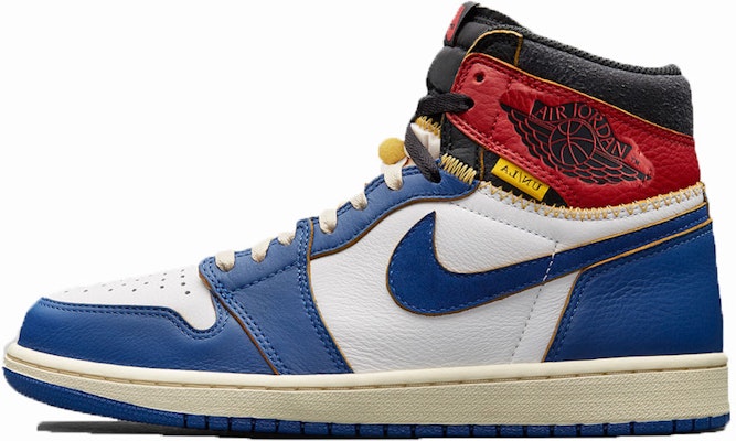 Air Jordan Union x 1 Retro High OG NRG 'Blue Black Red Stitch' BV1300-146(YS) Buy Air Jordan Union x 1 Retro High OG NRG 'Blue Black Red Stitch' BV1300-146(YS)