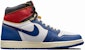 Air Jordan Union x 1 Retro High OG NRG 'Biru Hitam Jahitan Merah' BV1300-146(YS)