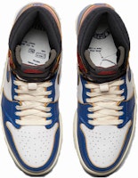 エアジョーダン1 ユニオン 青黒赤ステッチ BV1300-146(YS) Lookbook エアジョーダン1 ユニオン 青黒赤ステッチ BV1300-146(YS)