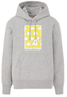 UNIQLO Animal Print Letter Graphic Hoodie Unisex Grey Couples Edition 435441-03 UNIQLO Animal Print Letter Graphic Hoodie Unisex Grey Couples Edition 435441-03