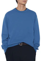 UNIQLO Basic Unisex Crewneck Pullover Sweatshirt - Lake Blue 465199-64 UNIQLO Basic Unisex Crewneck Pullover Sweatshirt - Lake Blue 465199-64