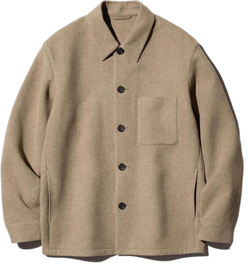 uniqlo-beige-relaxed-double-faced-fabric-shirt-jacket-unisex-casual-outerwear-470045-32