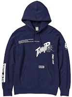 UNIQLO Blue Hoodie with Letter and Number Print 455907-69 UNIQLO Blue Hoodie with Letter and Number Print 455907-69