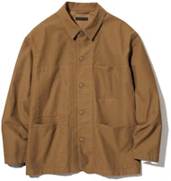UNIQLO Brown Casual Solid Color Collared Jacket 459588-35 UNIQLO Brown Casual Solid Color Collared Jacket 459588-35