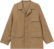 UNIQLO Brown Solid Color Long-Sleeve Loose Fit Jacket 426039-34 UNIQLO Brown Solid Color Long-Sleeve Loose Fit Jacket 426039-34