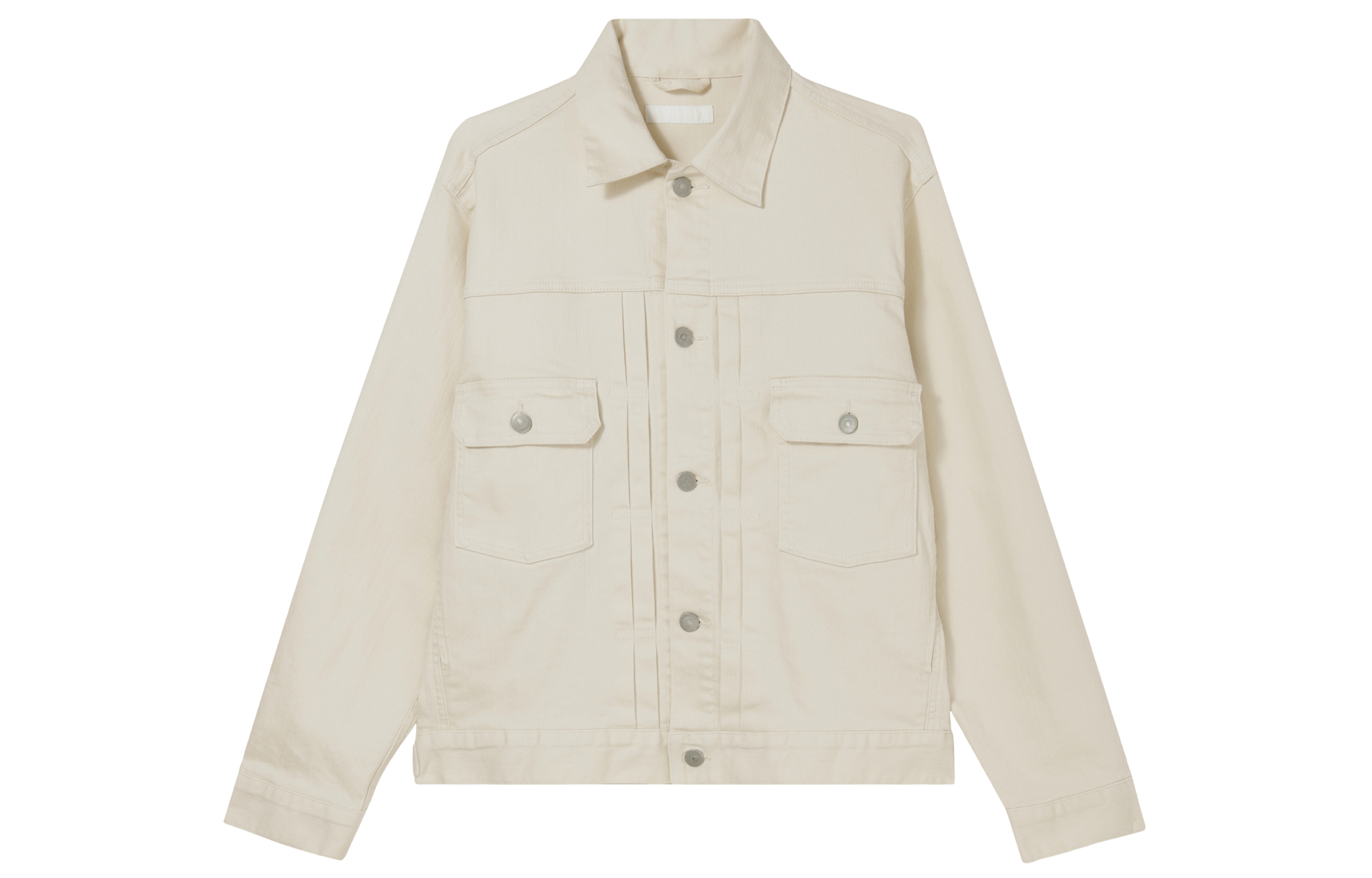 UNIQLO Casual Loose-Fit Single-Breasted Jacket Unisex Off-White 464025-01