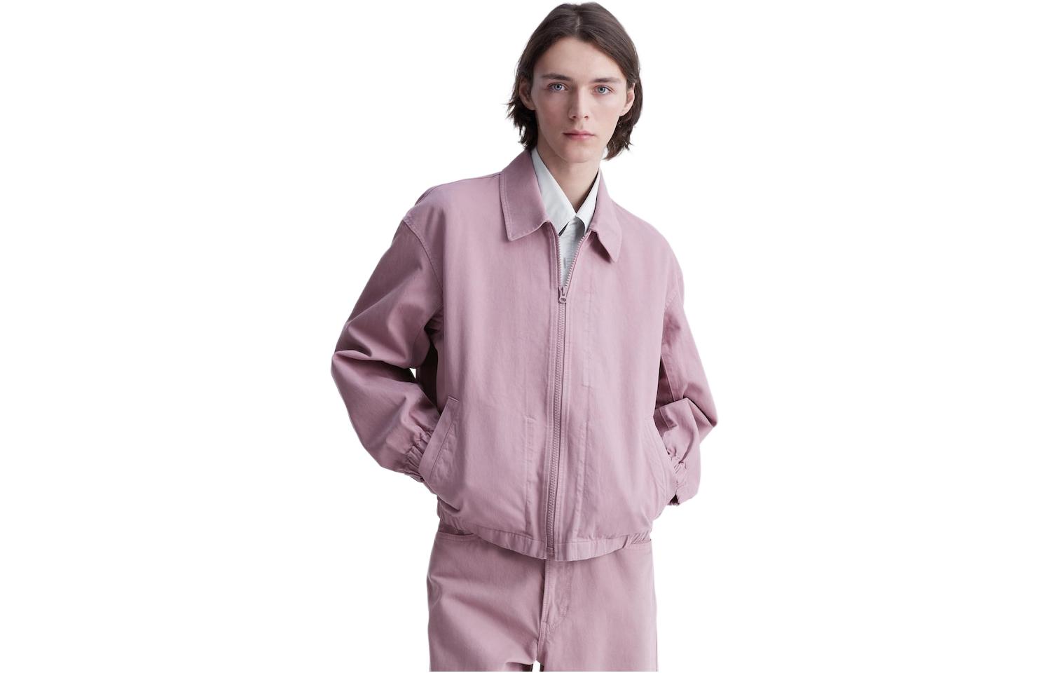 UNIQLO Casual Zip-Up Comfort Jacket Unisex 467023000