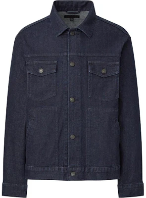 UNIQLO Jaket Denim Klasik Lengan Panjang Unisex Biru 444552-68 Buy UNIQLO Jaket Denim Klasik Lengan Panjang Unisex Biru 444552-68