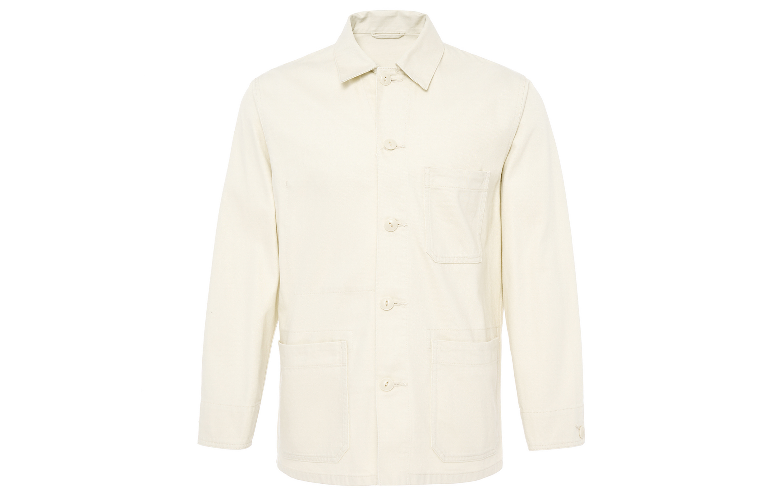 UNIQLO Collared Single-Breasted Solid Color Jacket Unisex UQ463996000
