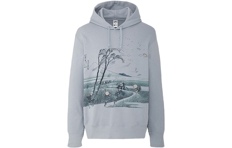 UNIQLO Comfortable Sweatshirt Blue-Gray Color 426323-61