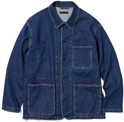 UNIQLO 海藍色丹寧外套 男女休閒寬鬆版型 462430-67 Buy UNIQLO 海藍色丹寧外套 男女休閒寬鬆版型 462430-67