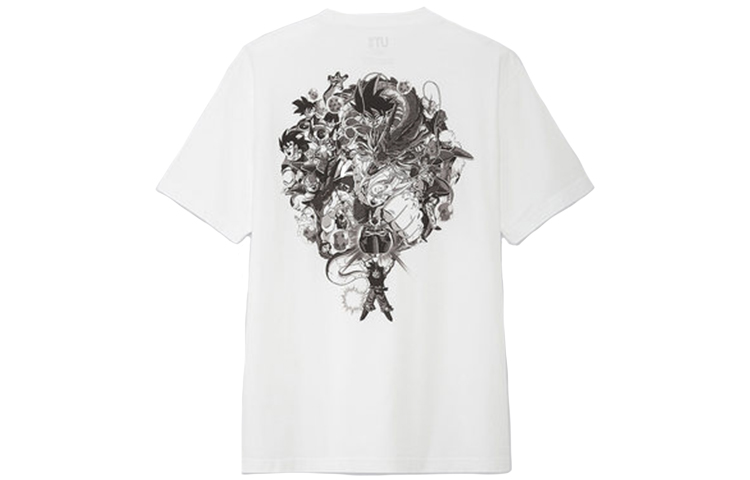 UNIQLO Dragon Ball Graphic T-Shirt Unisex White 424005-00