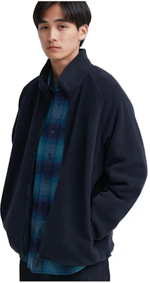 ユニクロ フリース ジップジャケット ネイビー ユニセックス ステイプル 460328-69 Buy ユニクロ フリース ジップジャケット ネイビー ユニセックス ステイプル 460328-69