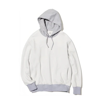 UNIQLO FW22 Colorblock Sweatshirt Light Gray 453613-02