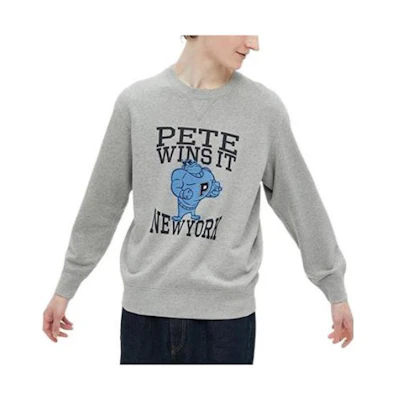 UNIQLO FW22 Disney Graphic Pullover Sweatshirt Unisex Gray 455819
