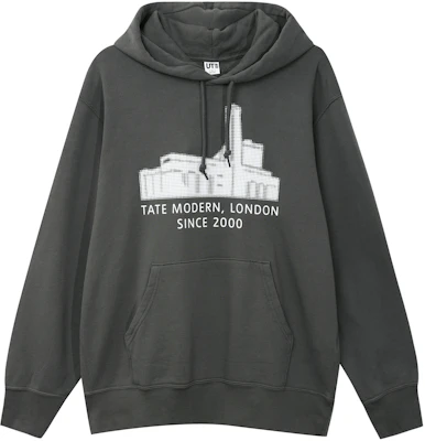 优衣库 FW22 深灰色图案印花连帽衫 455910-08 Buy 优衣库 FW22 深灰色图案印花连帽衫 455910-08