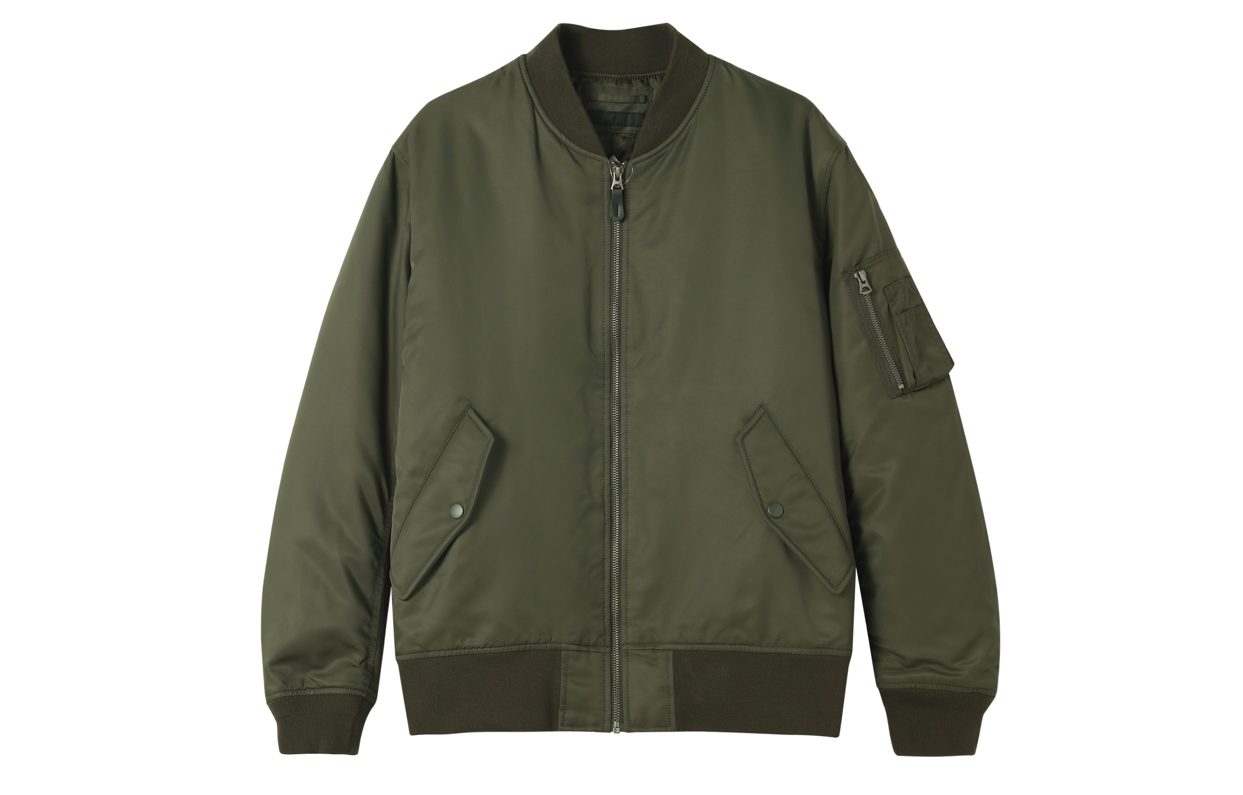 UNIQLO FW22 Green Utility Zip-Up Long-Sleeve Jacket 449629-57