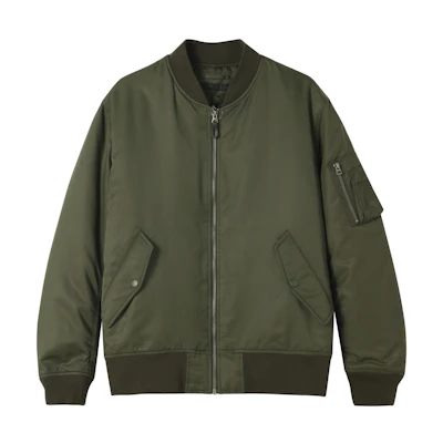 UNIQLO FW22 Green Utility Zip-Up Long-Sleeve Jacket 449629-57