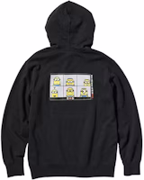 UNIQLO FW22 Letter Print Pullover Hoodie Black Unisex 458615-09 UNIQLO FW22 Letter Print Pullover Hoodie Black Unisex 458615-09