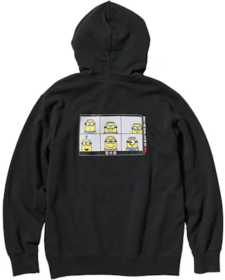 优衣库FW22字母印花黑色连帽衫男女款 458615-09 Buy 优衣库FW22字母印花黑色连帽衫男女款 458615-09