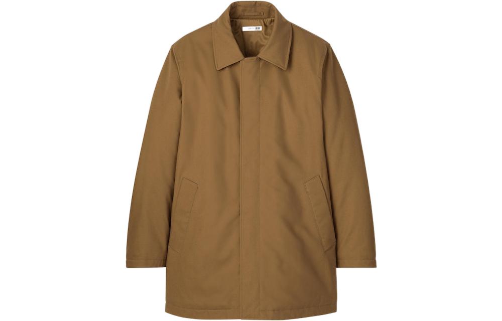 UNIQLO FW22 Solid Color Long-Sleeve Jacket Brown 452174-35