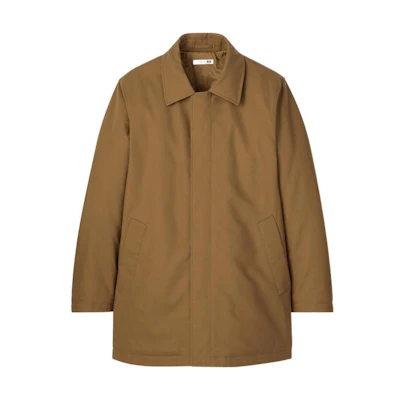 UNIQLO FW22 Solid Color Long-Sleeve Jacket Brown 452174-35